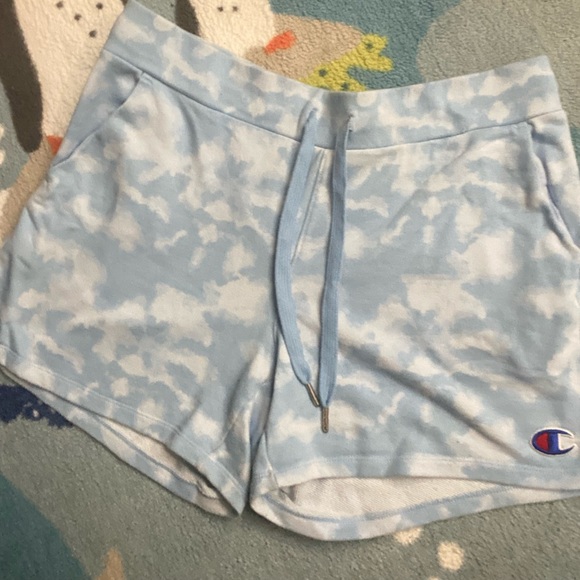 Champion Blue and White Shorts L - Picture 4 of 4